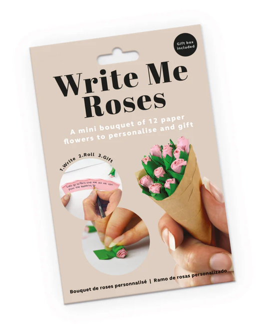 Write Me Roses Paper Bouquet Kit